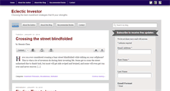 Desktop Screenshot of eclecticinvestor.com